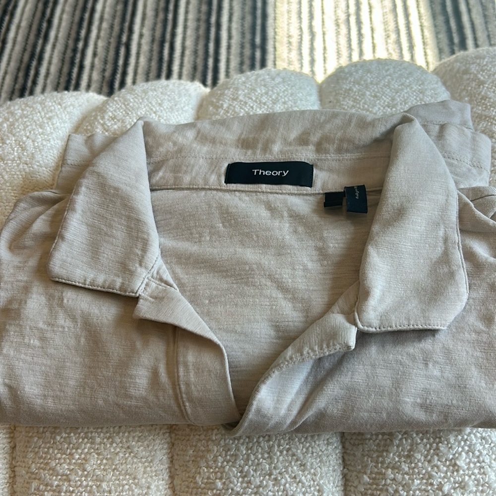 Theory Men’s Camp Collar Polo